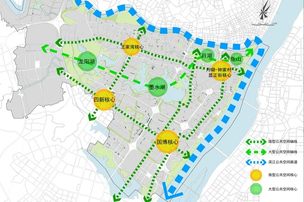 Planning and design of micro-scale public spaces in Hanyang Disrict