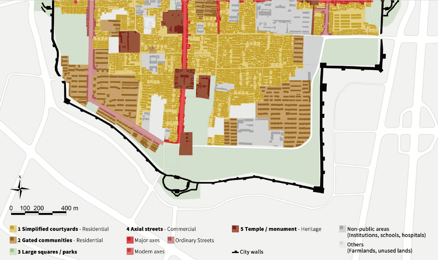 博士学位论文研究:Sustainable production of public spaces in small historic cities in China